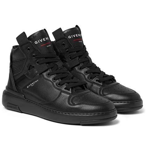 givenchy women's urban street leather sneakers|givenchy wing high top sneakers.